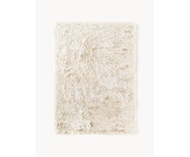 Glanzend hoogpolig vloerkleed Jimmy