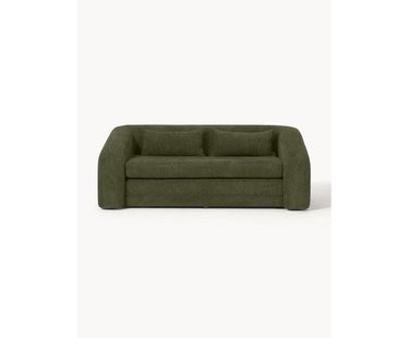 Slaapbank Eliot (2-zits) uit teddy-boucl&eacute;