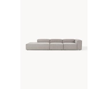 Modulaire XL chaise longue Lennon van boucl&eacute;