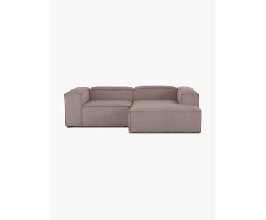 Modulaire hoekbank Lennon van corduroy