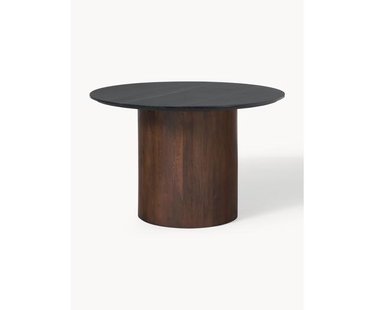 Ronde marmeren eettafel Abby, in verschillende formaten