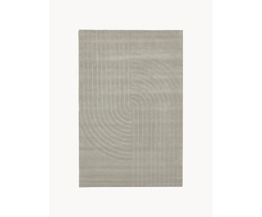 Handgetuft wollen vloerkleed Mason