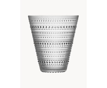 Glazen vaas Kastehelmi, H 15 cm