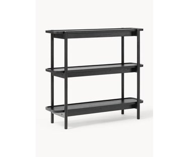 Lage houten wandkast Libby