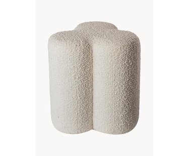 Boucl&eacute; poef Clover