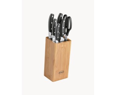 Messenblok Cuisine met 5 messen en 1 schaar