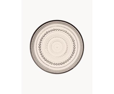 Glazen ontbijtbord Kastehelmi