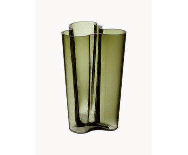 Mondgeblazen vaas Alvar Aalto, H 25 cm