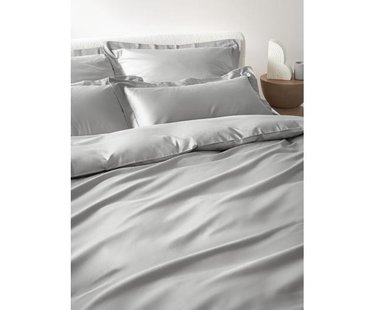 Katoensatijnen dekbedovertrek Premium