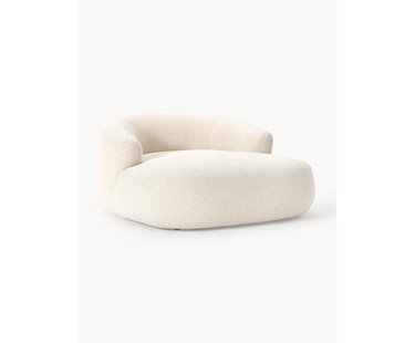 XL boucl&eacute; loungefauteuil Sofia