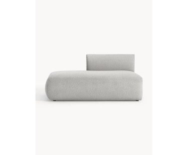 Modulaire boucl&eacute; chaise longue Sofia