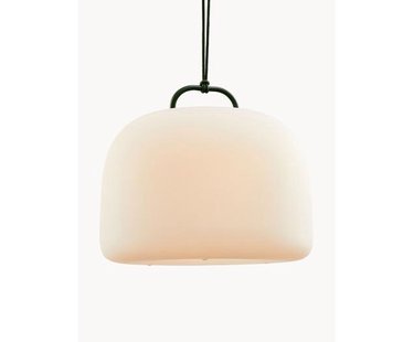 Draagbare outdoor LED hanglamp Kettle, dimbaar