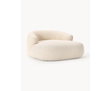 XL boucl&eacute; loungefauteuil Sofia