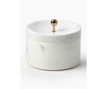 Marmeren sieradendoosje Selina met deksel