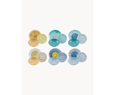 Serviesset Marea, 6 personen (18-delig)