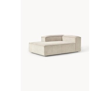 Chaise longue hoekmodule Lennon van corduroy