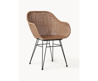 Polyrotan armstoelen Costa, 2 stuks