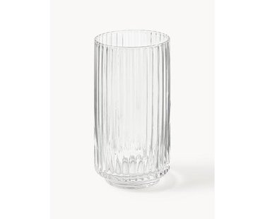 Mondgeblazen longdrinkglas Aleo, 4 stuks