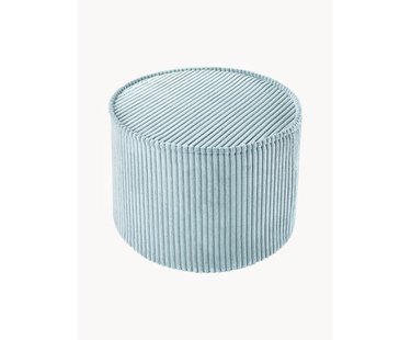 Kinderen corduroy poef Sugar, &Oslash; 40 cm