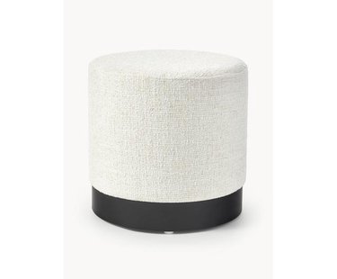 Boucl&eacute; poef Orchid