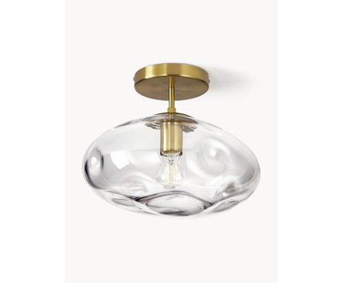 Plafondlamp Amora van glas