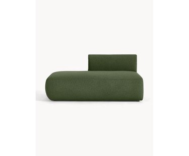 Modulaire boucl&eacute; chaise longue Sofia