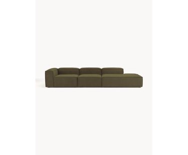 Modulaire XL chaise longue Lennon uit boucl&eacute;