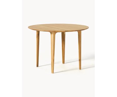 Ronde eettafel Archie van eikenhout, &Oslash; 110 cm