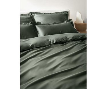 Katoensatijnen dekbedovertrek Premium