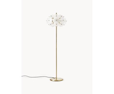 Vloerlamp Mireille van glas