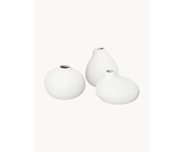 Kleine porseleinen vazen Nona, 3-delig