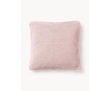 Gebreide kussenhoes Adalyn van biokatoen