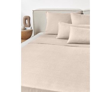 Gewassen linnen laken Airy