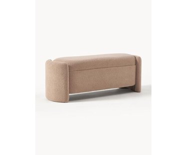 Teddy gestoffeerde bank Benji met opbergruimte