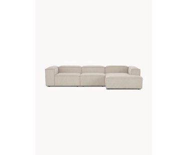 Modulaire hoekbank Lennon van corduroy