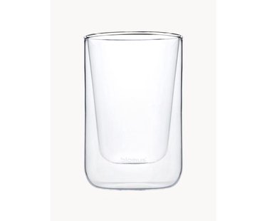 Dubbelwandige koffieglazen Nero, 2 stuks