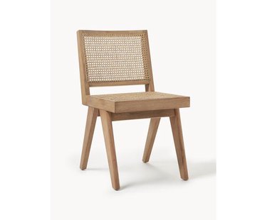 Houten stoel Sissi met Weens vlechtwerk