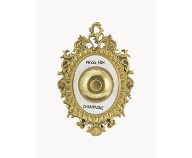 Wandobject Bell Press voor champagne