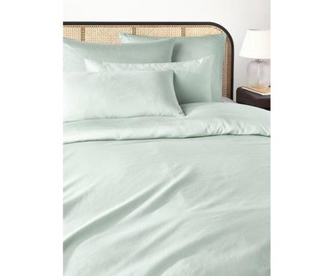 Katoensatijnen dekbedovertrek Comfort