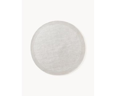 Rond laagpolig vloerkleed Kari