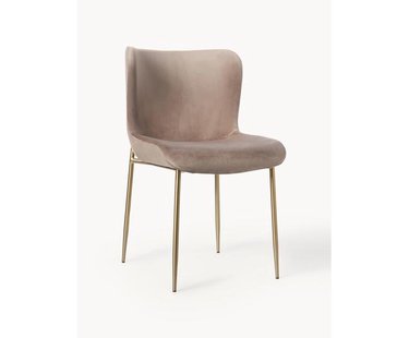 Fluwelen stoel Tess