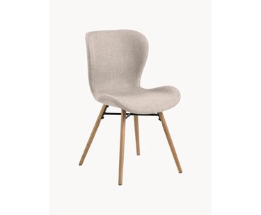 Gestoffeerde stoelen Batilda, 2 stuks