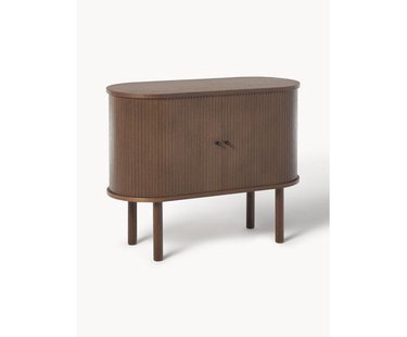 Kleine dressoir Calary met geribde voorzijde