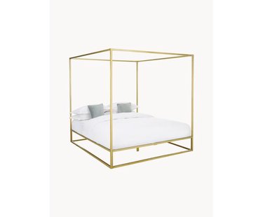 Hemelbed Belle van metaal