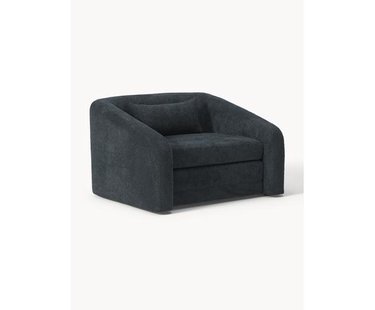 Slaapfauteuil Eliot uit teddy-boucl&eacute;