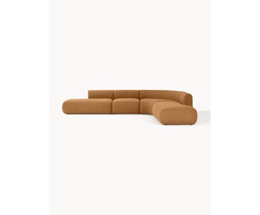 Modulaire boucl&eacute; hoekbank Sofia (4-zits)