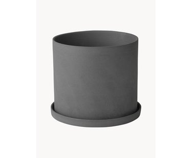 Kleine bloempot Nona van porselein