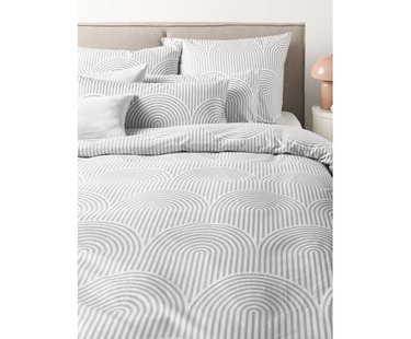 Katoenen dekbedovertrek Arcs