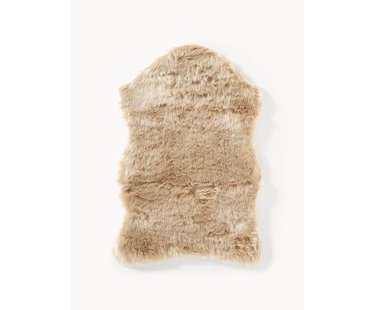 Vloerkleed van imitatiebont Mathilde