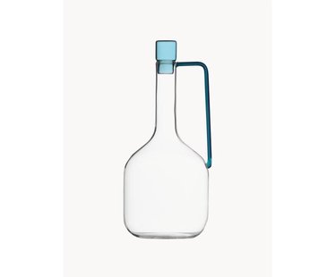 Handgemaakte karaf Liberta van borosilicaatglas, 1.4 L